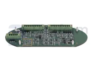 Electronic card, control box