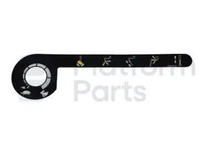 Decal, function-speed, control box