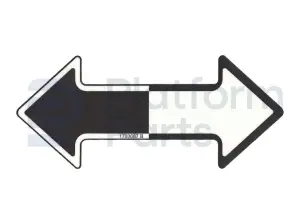 Decal, arrow