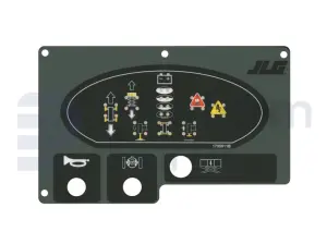 Decal, control, control box