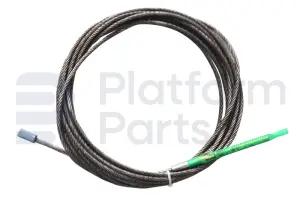 Cable de acero, brazo de elevación