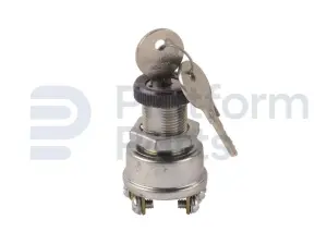 Interruptor, llave, 3P fijas, quitar llave de 3 posiciones