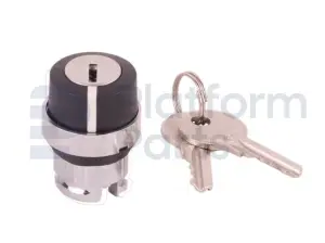 Interruptor, llave, 2P fijas, quitar llave izquierdo o derecha