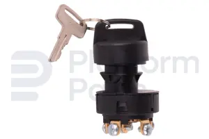 Interruptor, llave, 3P fijas, quitar llave del centro
