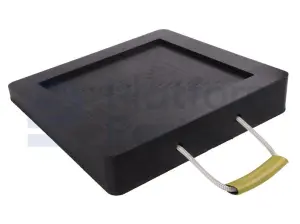 Outrigger pad, 40x40x8, 10T cap