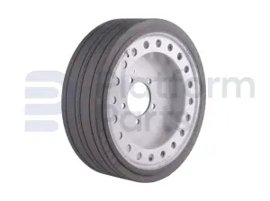 Non-marking wheel 'rear' (with brake), Skyjack eq. 127586