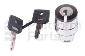 Interruptor, llave, 3P fijas, quitar llave de 3 posiciones