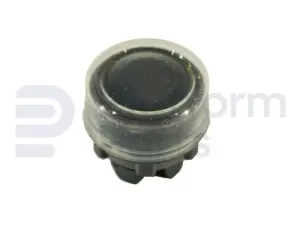 Bouton poussoir noir