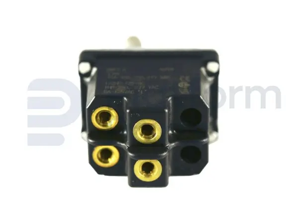 Toggle switch, OFF-ON, DPST