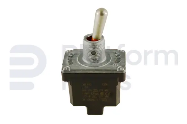 Toggle switch, (ON)-ON, DPDT