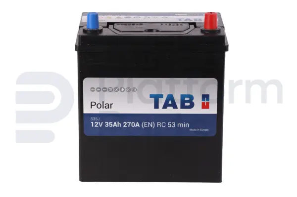 Startbatterij, 12V, 35AH@20HR, 270A