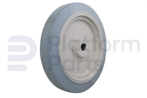Non-marking traction wheel
