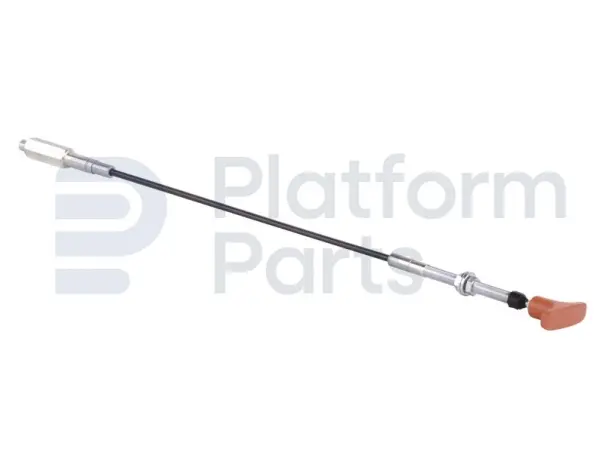 Emergency lowering cable