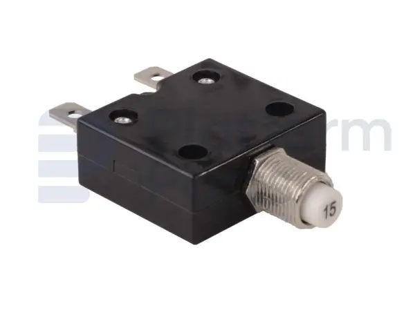 Fusible 15amp, circuit breaker