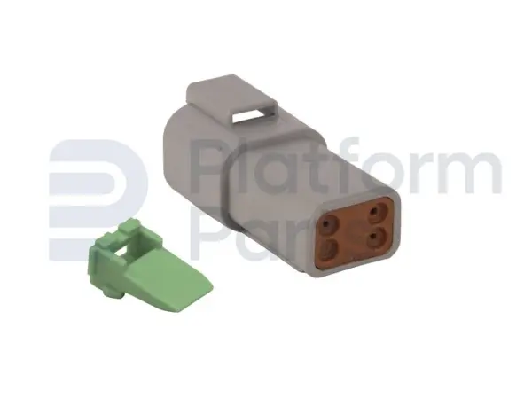 Tápon de conector, DT-serie,4 pin, feminino