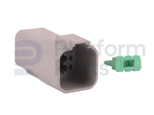Tápon de conector, DT-series, 6 pin, feminino