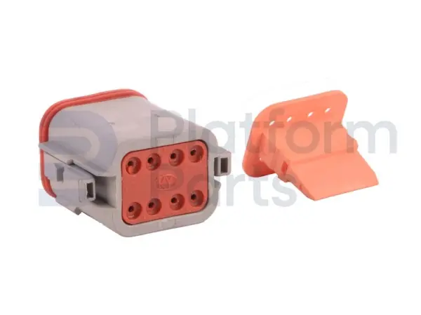 Tápon de conector, DT-series, 8 pin, masculino