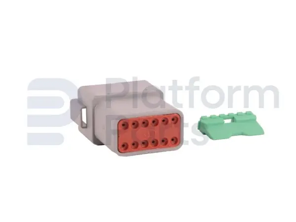 Tápon de conector, DT-series, 12 pin, feminino