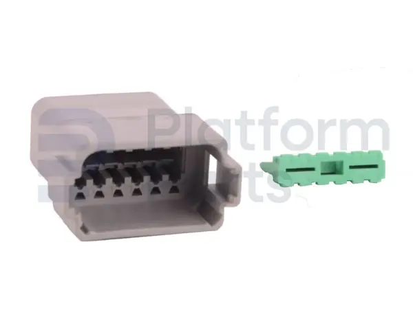 Tápon de conector, DT-series, 12 pin, feminino