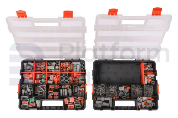 Kit fiches de connexion, éq. Deutsch (outils non inclus)