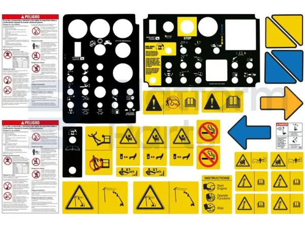 Autocollant kit, sécurité Z34-22RT