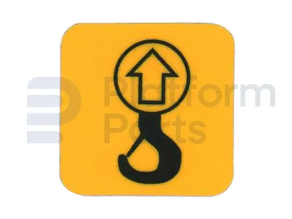 Decal, lifting eye