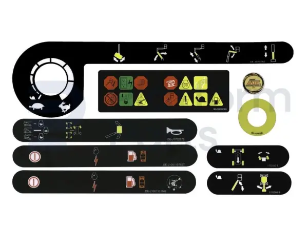 Sticker kit, symbool