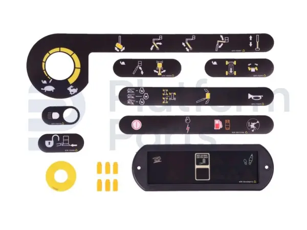 Sticker kit, symbool, JLG eq. 1001119562