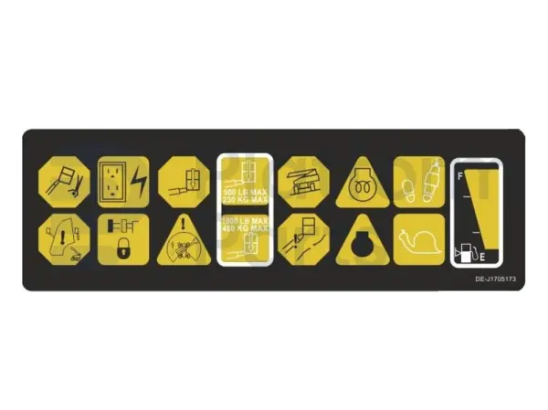 Autocollant, platform display
