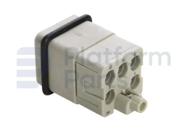 Tápon de conector, 5 pin, masculino