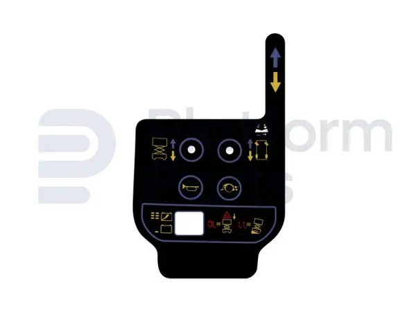 Decal, Platform control panel