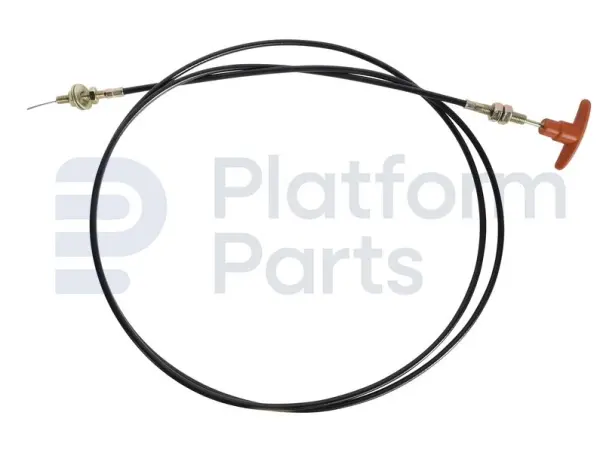 Emergency lowering cable