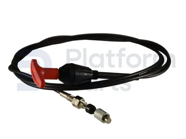 Emergency lowering cable
