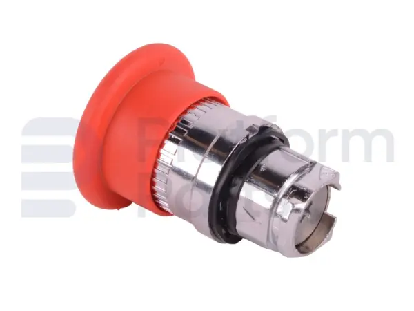 Parada de emergencia metálico empuja/tira