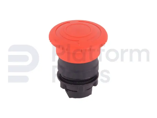 Emergency stop plastic with turn
