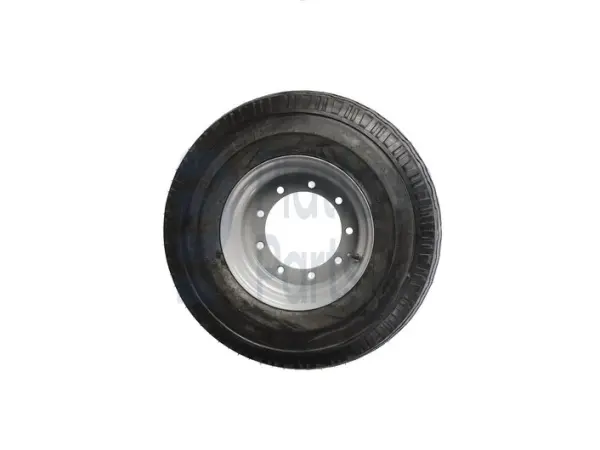 Tire (black) + rim, foamed, 9*9.5