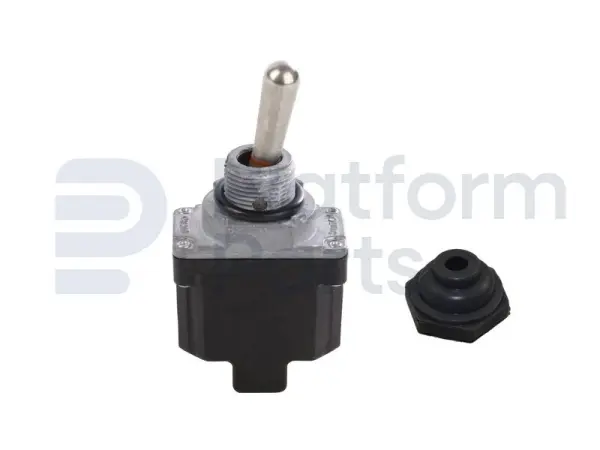 Toggle switch, (ON)-ON, SPDT