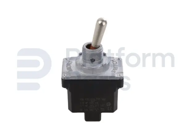 Toggle switch, (ON)-ON, DPDT