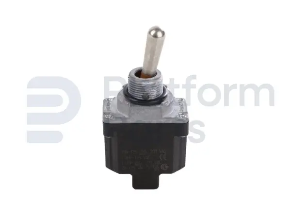 Toggle switch, (ON)-ON, SPDT