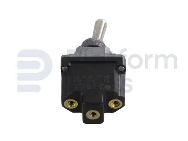Toggle switch, (ON)-ON, SPDT