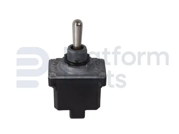Toggle switch, ON-OFF-ON, DPDT