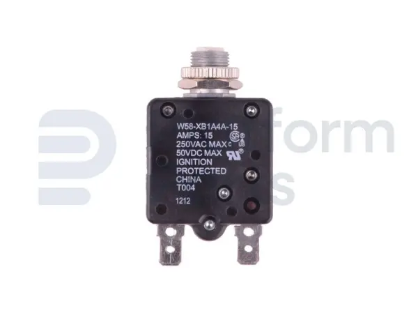 Zekering, 15amp, stroomonderbreker