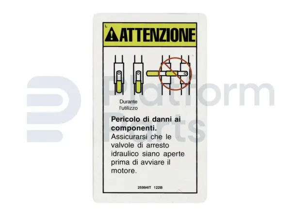 Autocollant, Genie (IT)
