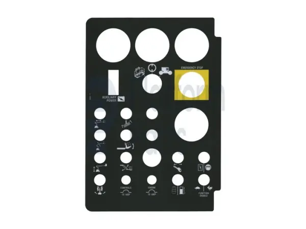 Autocollant, commande en bas
