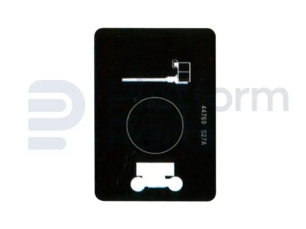 Decal, lift/drive select
