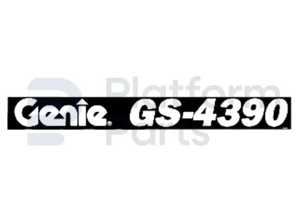 Aufkleber,Cosmetic, Genie Gs-4390- OEM