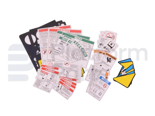 Pegatina kit, Seguridad Z34-22RT