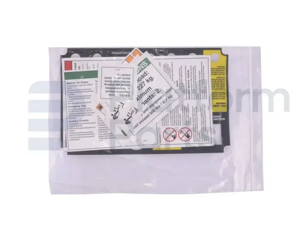 Autocollant kit, sécurité, plate-forme Z34-22RT