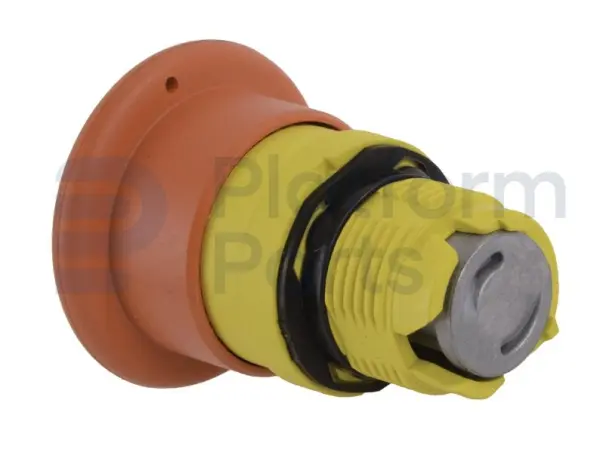 Arrêt d'urgence plastique pousse/tire
