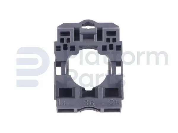Contact element, base fixation plastic
